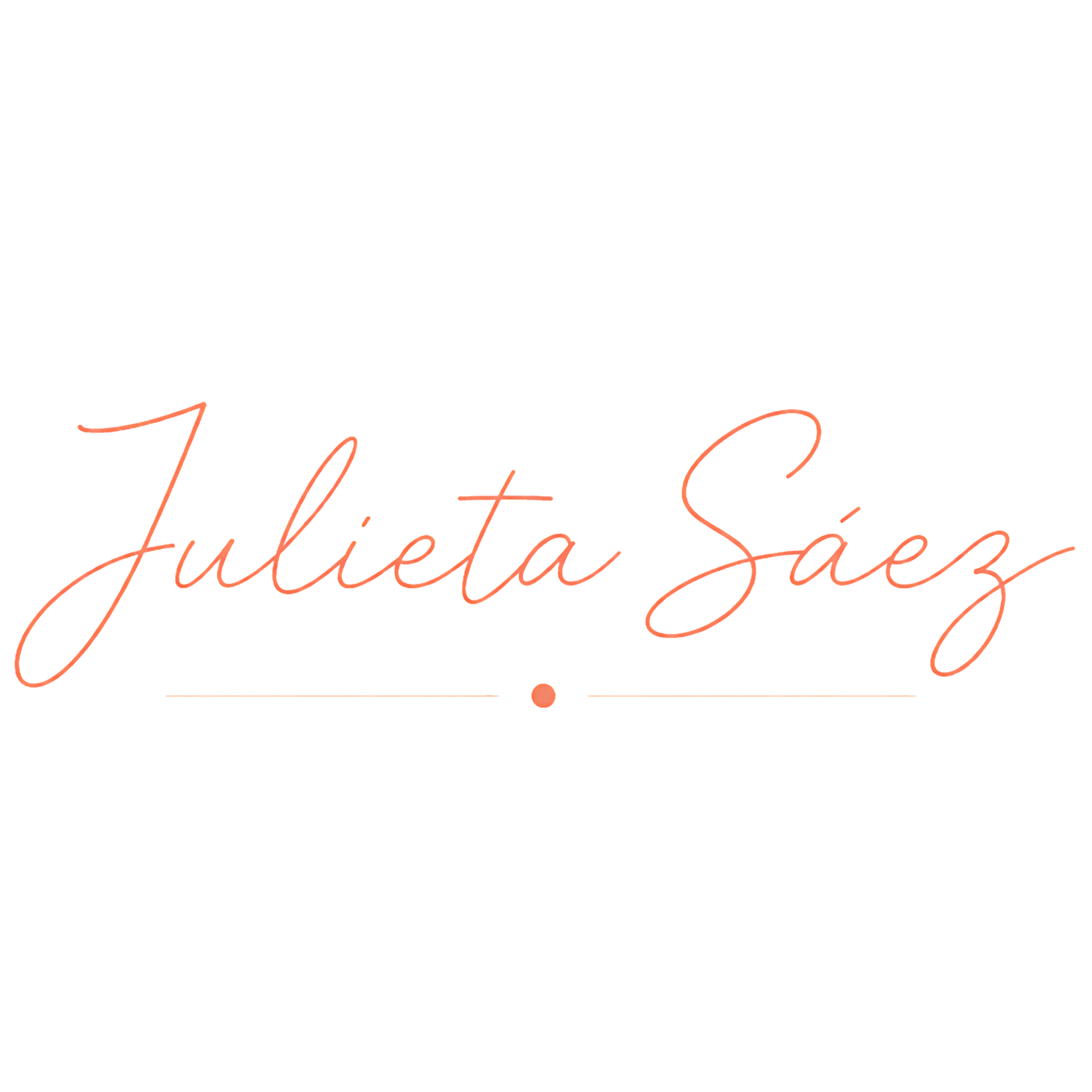 Julieta Sáez — logo, identidad visual desarrollada por Novaset